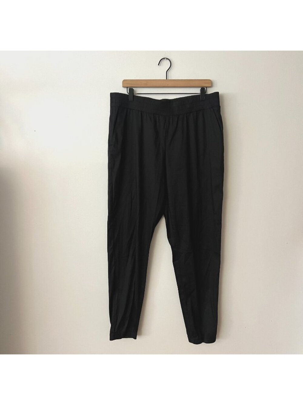 Lilly Pulitzer Black Rici Stretch Jogger Pants Women's Size XL